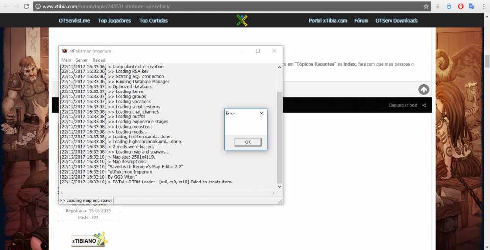 error apos abrir TheForgottenServer com isPokeBall.jpg
